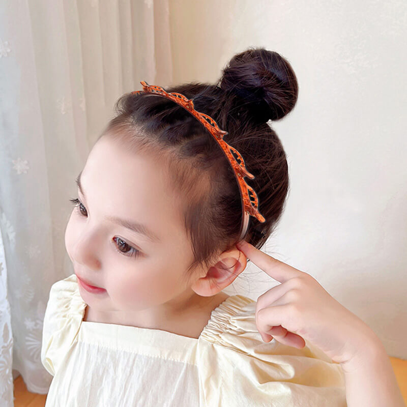 Braided Hairband with Grip – Bibi-Black-State of Style