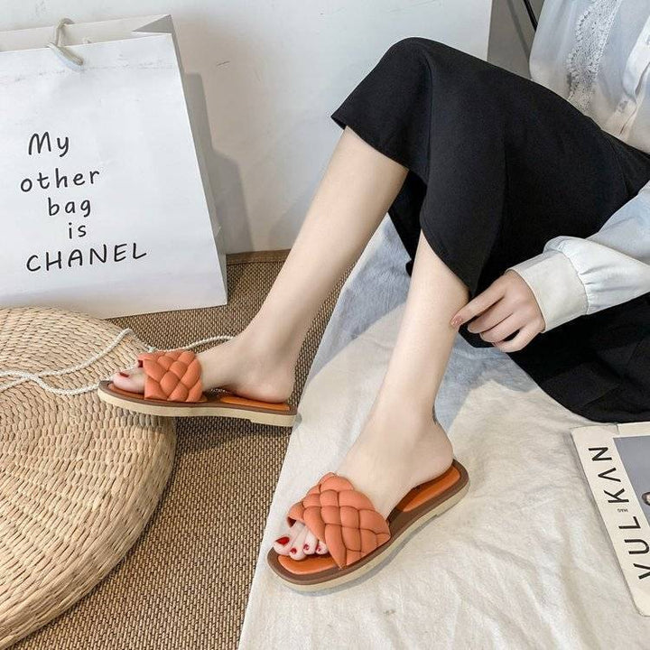 Braided Sandals | Stylish, Lightweight & Comfortable-Black-5.0-State of Style