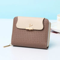 Brand Blätter Clutch Elegance Mini Wallet-Brown-State of Style