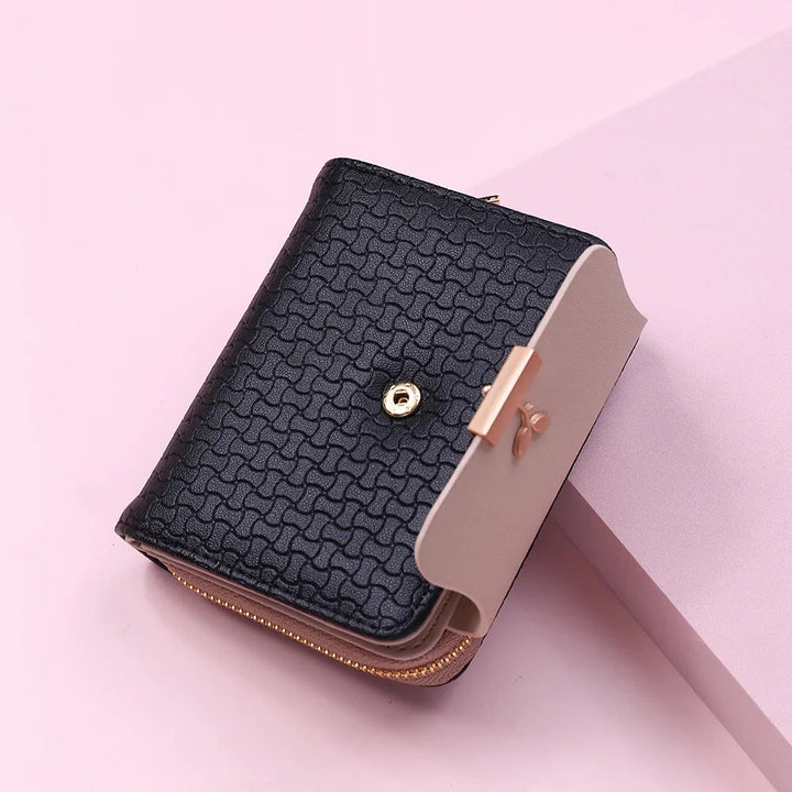 Brand Blätter Clutch Elegance Mini Wallet-Brown-State of Style