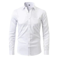 Breathable and Highly Elastic Shirt for Men - Felix-White-XS-State of Style