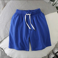 Breathable & lightweight men's leisure shorts for sports & everyday wear – Kiano-Blue-L-State of Style