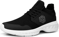 Breathable Men's Running Shoes - FlexiFit-Black-6.5-State of Style