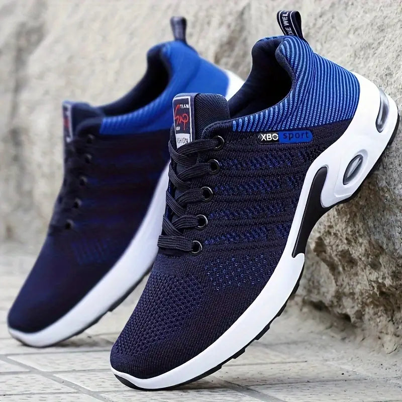 Breathable Men's Running Shoes – Orion-Blue-6-State of Style