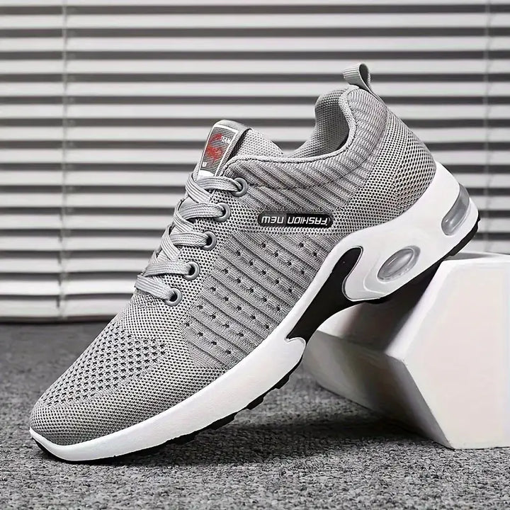 Breathable Men's Running Shoes – Orion-Light grey-6-State of Style