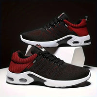 Breathable Men's Running Shoes – Orion-Red-6-State of Style