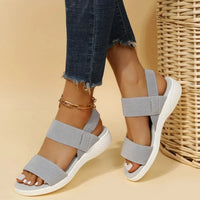 Breathable Mesh Orthopedic Sandals | Easy Slip-on Design-Blue-3.5-State of Style