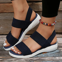 Breathable Mesh Orthopedic Sandals | Easy Slip-on Design-Blue-3.5-State of Style