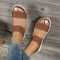 Breathable Mesh Orthopedic Sandals | Easy Slip-on Design-Brown-3.5-State of Style