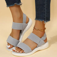 Breathable Mesh Orthopedic Sandals | Easy Slip-on Design-Grey-3.5-State of Style