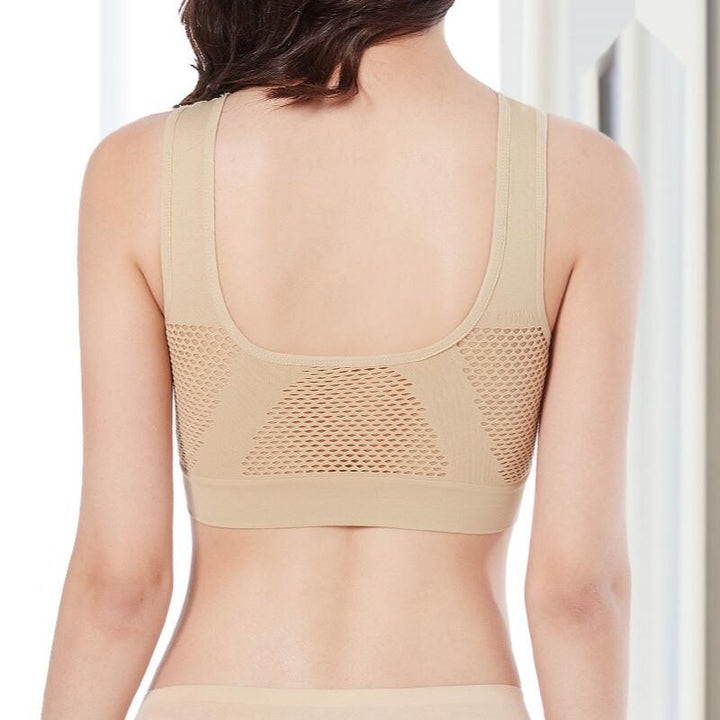 Breathable Mesh Sports Bra – Sofia-Purple-S-State of Style