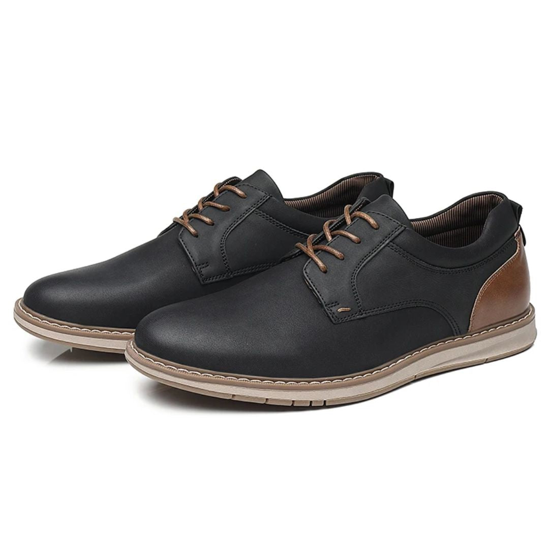 Breathable PU Leather Sneakers Taylor – Office & Casual Comfort-6.5-State of Style
