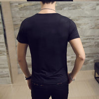 Breathable Round Neck Sports Shirt for Men – Lightweight & Quick-Drying – Kian-Army green-M-State of Style