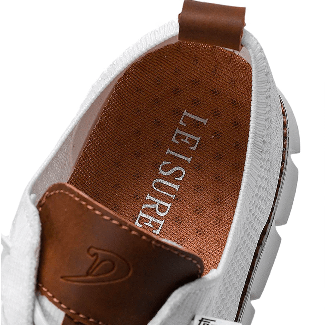 Breathable & Ultra-Comfortable Men's Sneakers in Minimalist Design – Elias-Green-6-State of Style