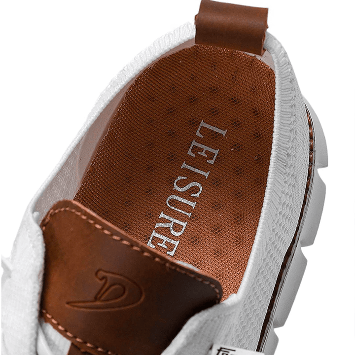 Breathable & Ultra-Comfortable Men's Sneakers in Minimalist Design – Elias-Green-6-State of Style