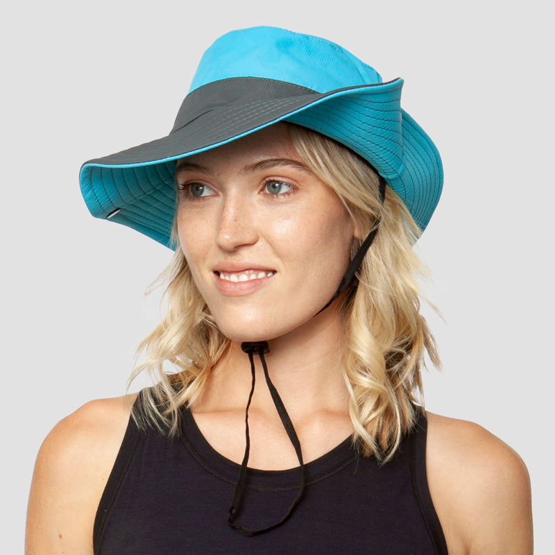 Breathable UV Protection Women's Sun Hat Foldable with Ponytail Opening – Liane (Buy 1, Get 1 FREE)-Red-State of Style