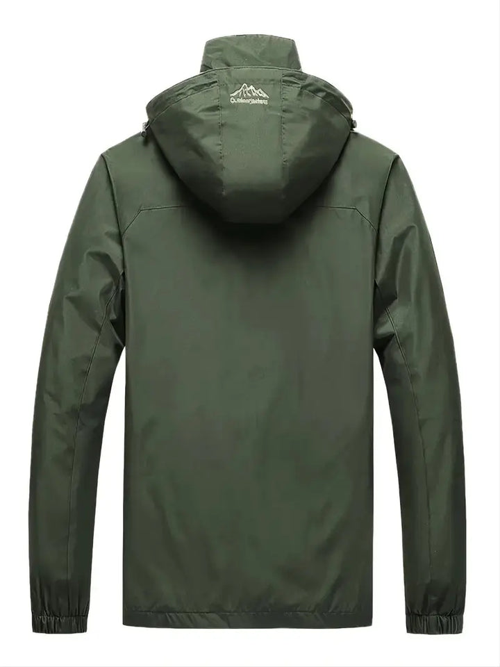 Breathable Wind Jacket - AquaShield-Black-M-State of Style