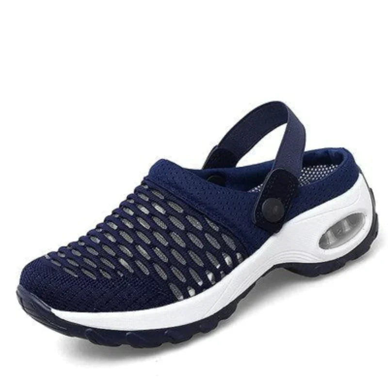 BreezeComfort Sandal | Orthopaedic Sandals for Women-Blue-2.5-State of Style