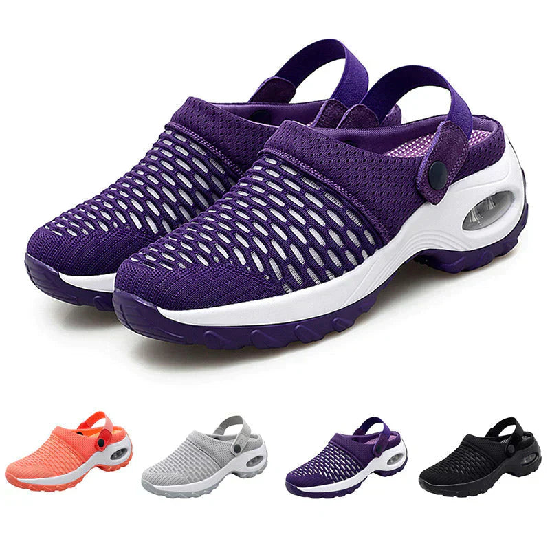 BreezeComfort Sandal | Orthopaedic Sandals for Women-Purple-2.5-State of Style