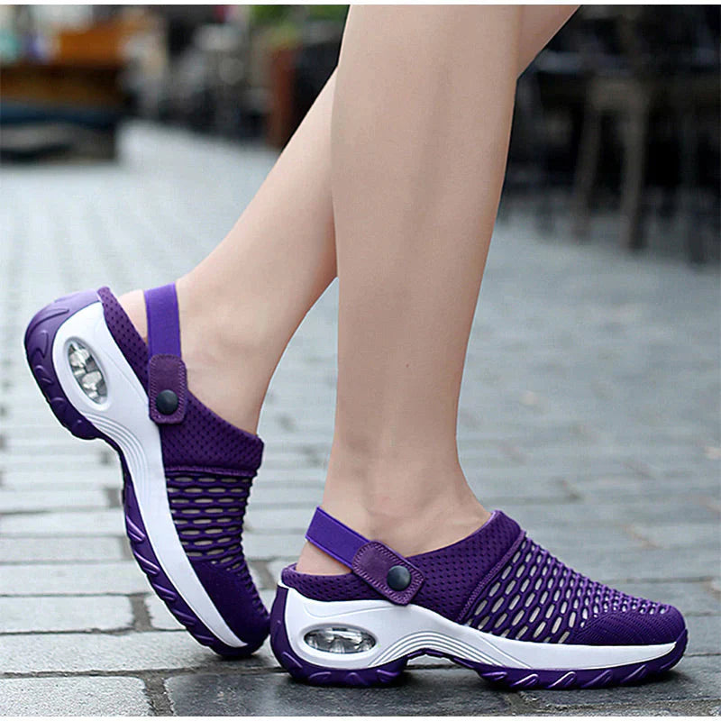 BreezeComfort Sandal | Orthopaedic Sandals for Women-Purple-2.5-State of Style