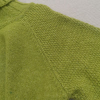 Bright Green, Oversized Knitted Turtleneck Sweater - AutumnGleam-S (36/38)-State of Style