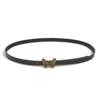 Bronze Butterfly Accent Retro Women's Belt-State of Style
