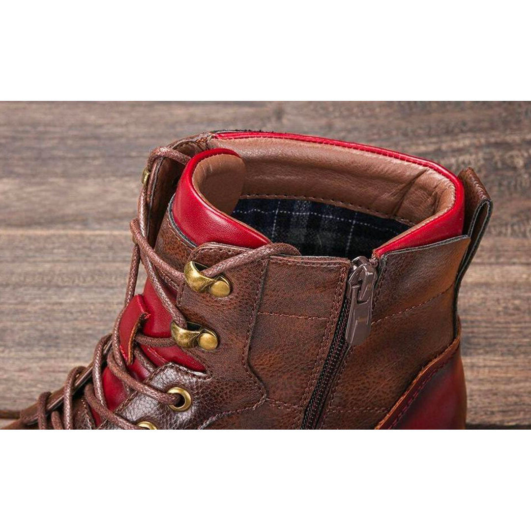 Brown Men's Oxford Boots – Jules-8-State of Style