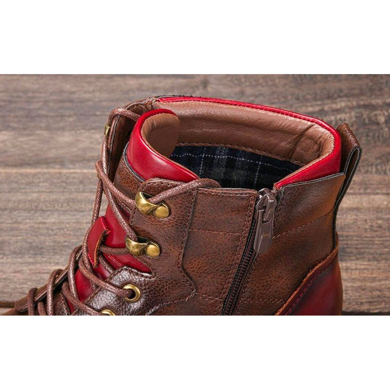 Brown Men's Oxford Boots – Jules-8-State of Style