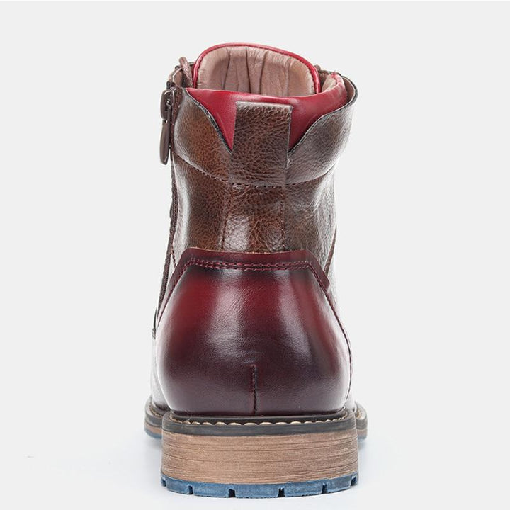 Brown Men's Oxford Boots – Jules-8-State of Style