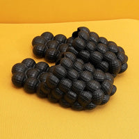 Bubble Slides | Trendy & Comfortable Indoor Slippers-Black-5.0-6.0-State of Style