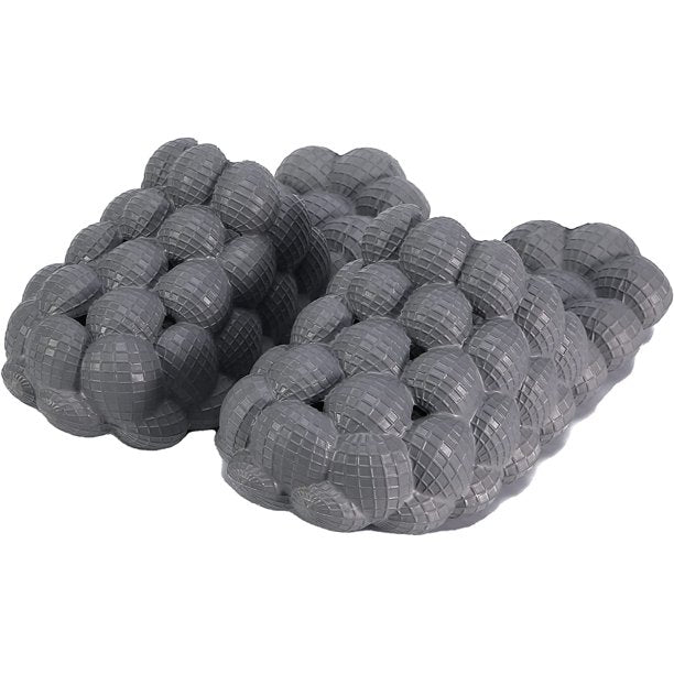 Bubble Slides | Trendy & Comfortable Indoor Slippers-Grey-5.0-6.0-State of Style