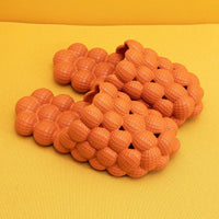 Bubble Slides | Trendy & Comfortable Indoor Slippers-Orange-5.0-6.0-State of Style