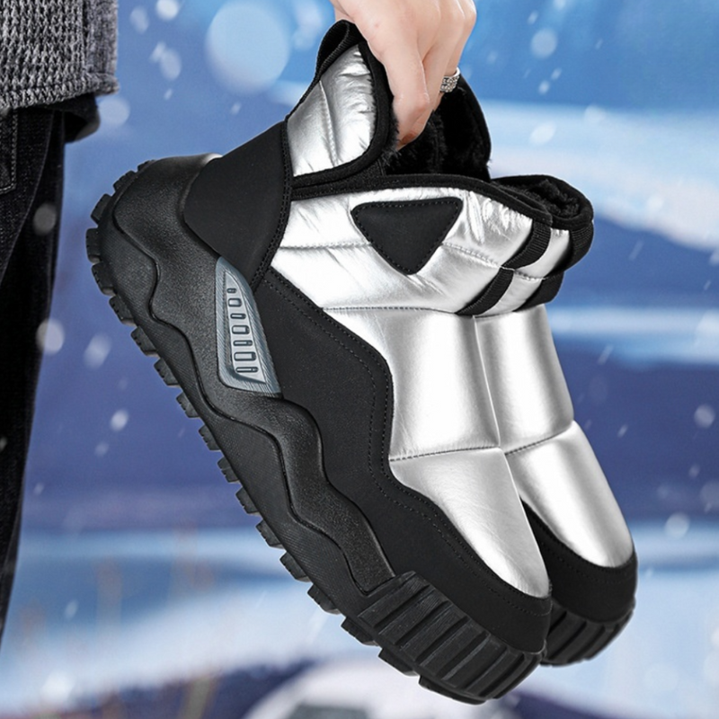 Buckle Winter Boots for Men - NordicTrail-Black-6-State of Style