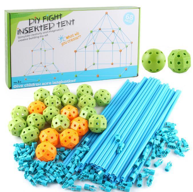 Build Your Own Tent Adventure - TentMaster-68 pieces-State of Style