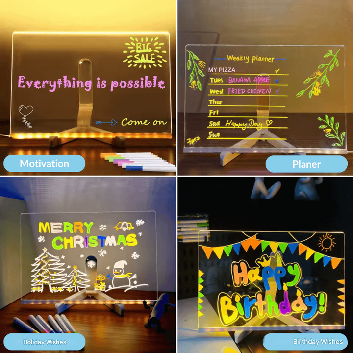 Light Sign Board for Children – LuminaPlay