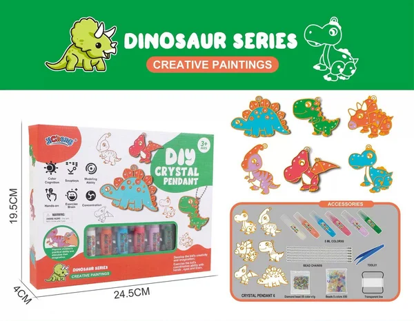 DIY craft kit with crystals for kids – buy one, get one free