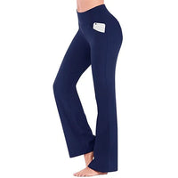 Ladies' yoga trousers with high waist – Selina