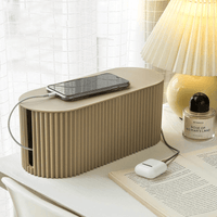 Cable and Charger Organizer – TidyVolt-Brown-State of Style