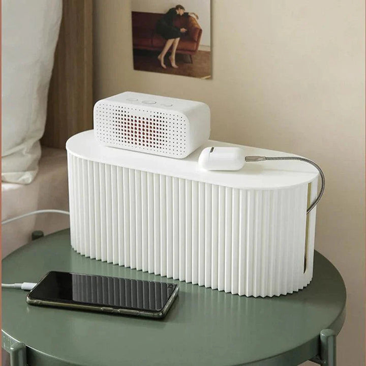 Cable and Charger Organizer – TidyVolt-White-State of Style