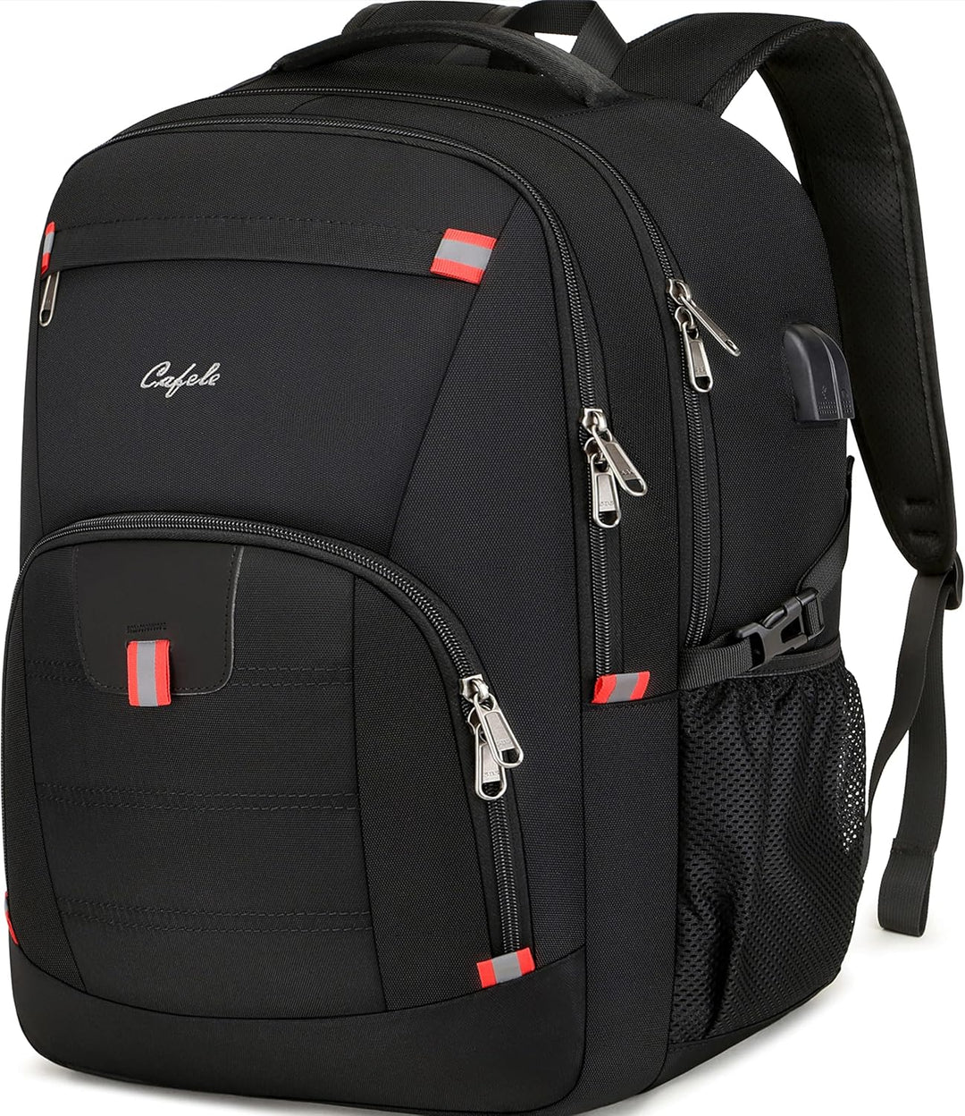 Water-Resistant Laptop Backpack with USB Port & Anti-Theft Design – TechPro