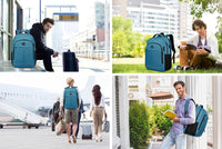Water-Resistant Laptop Backpack with USB Port & Anti-Theft Design – TechPro