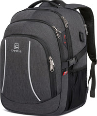 Water-Resistant Laptop Backpack with USB Port & Anti-Theft Design – TechPro