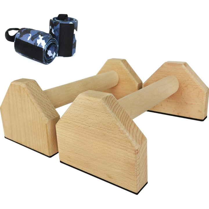 Calisthenics Houten Parallettes Bars – Stable Push-Up Bars-State of Style