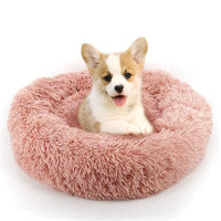 Calming Dog Bed - Snoozy-Pink-S (Ø 50 cm)-State of Style