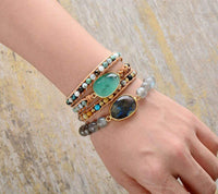 Calming Jade Wrap Bracelet – Elina-State of Style