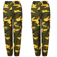Camo Joggers | Stylish & Comfortable Cargo Pants-Yellow-S-State of Style