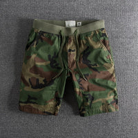 Camouflage Print Shorts - Ranger-Classic Camouflage-S-State of Style