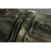 Camouflage Print Shorts - Ranger-Green Camouflage-S-State of Style