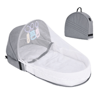 Foldable & Portable Baby Nest with Mosquito Net – Cosina Sleep Island