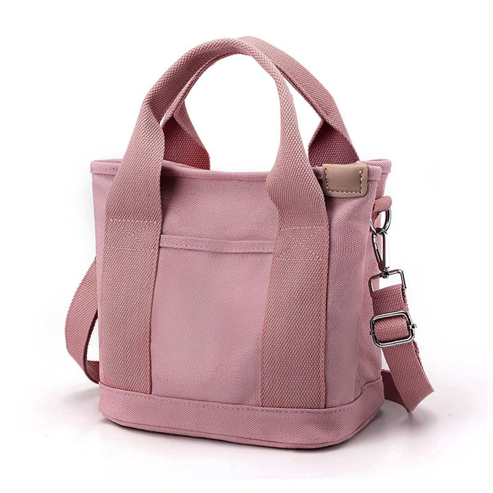 Canvas Tote Bag - Nia-Pink-State of Style